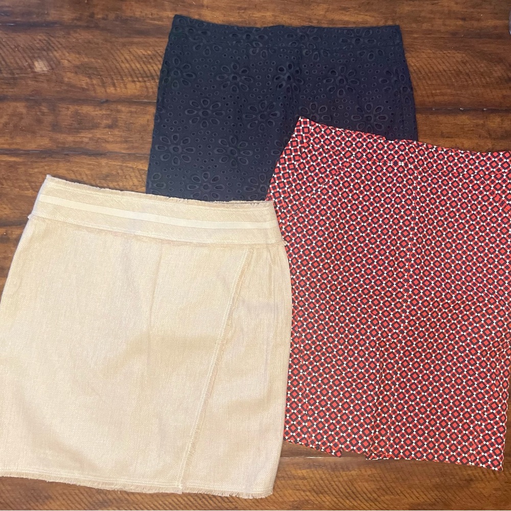 Ann Taylor and J Crew skirts